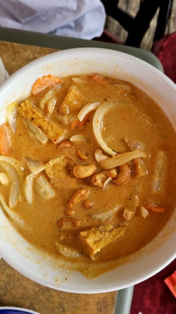 mussaman curry with tofu