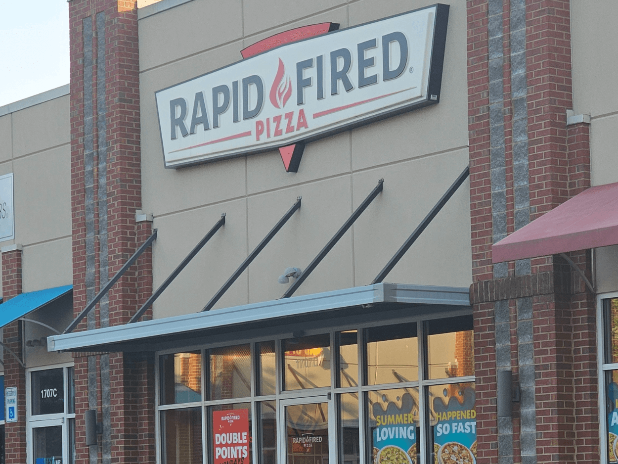 rapid fired pizza