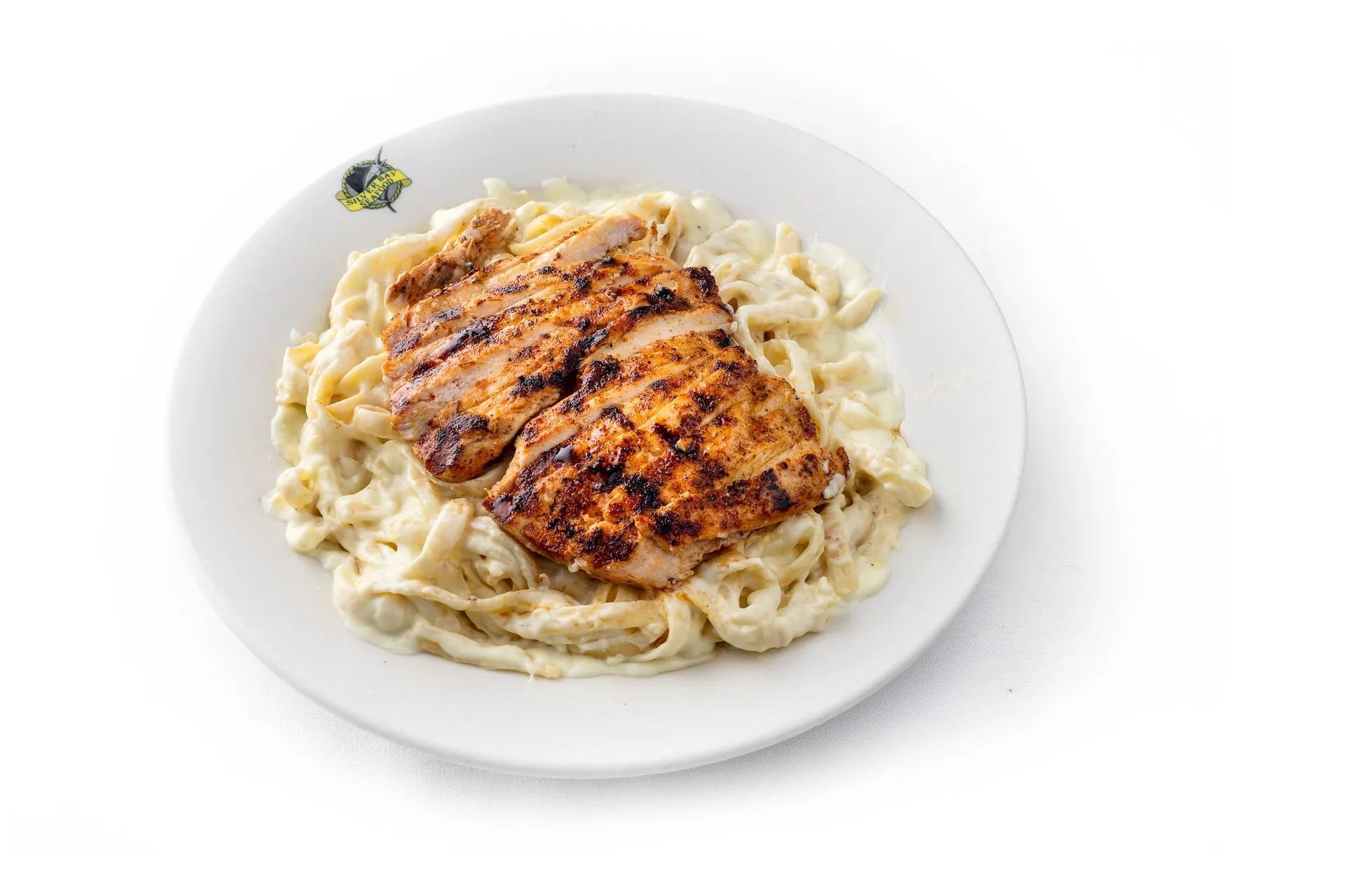Chicken fettuccine Alfredo at Blue Ocean Seafood